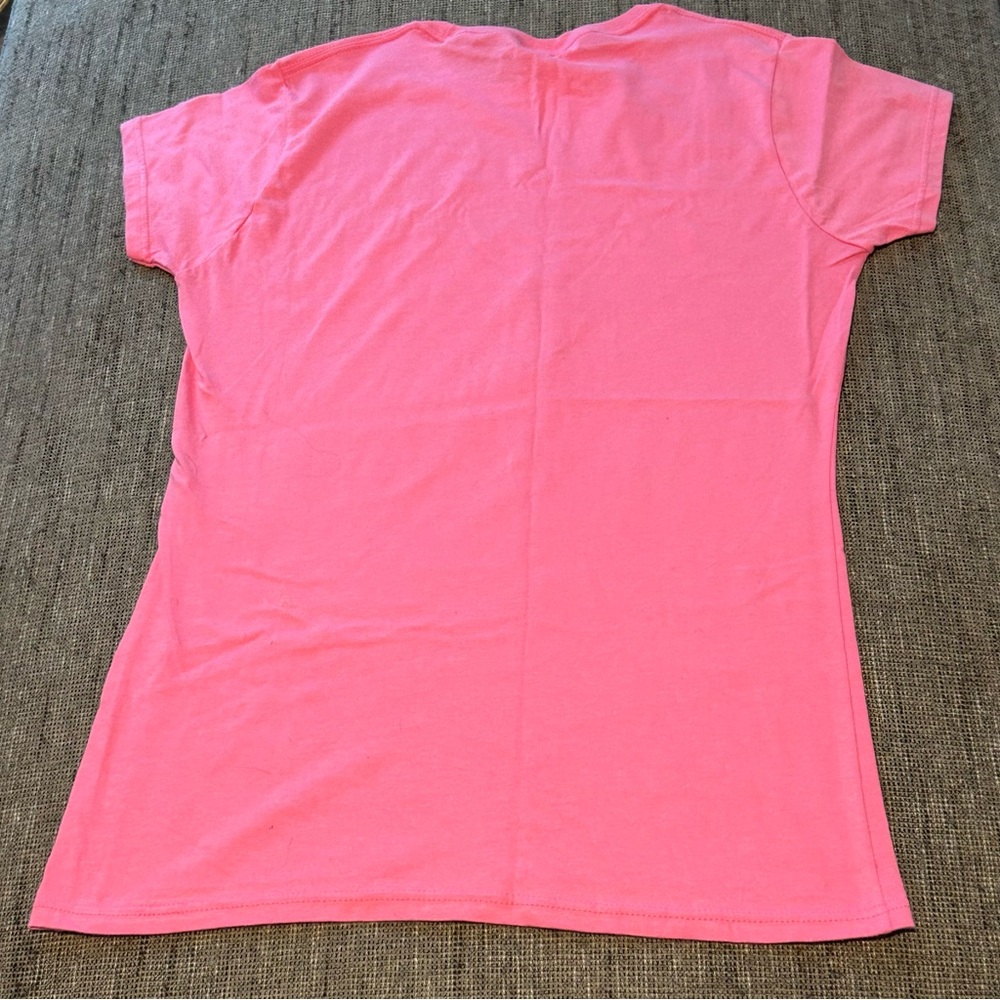NWT Las Vegas Pink with White Lettering short sleeve t-shirt  size large - Picture 3 of 6